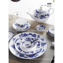 A008 luxury porcelain exclusive chinese style dinnerware